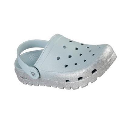 Női Skechers Foamies: Arch Fit Footsteps - Sparks Fly Slip Ons Világos Kék Titán | HU5479E
