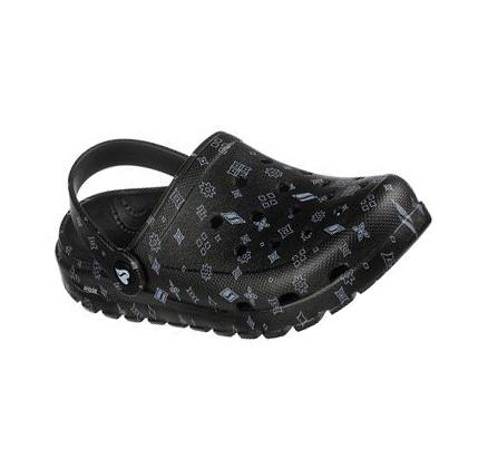 Női Skechers Foamies: Arch Fit Footsteps - Main Girl Slip Ons Fekete Fehér | HU56793