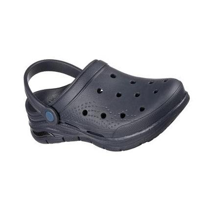 Női Skechers Foamies: Arch Fit - It's A Fit Slip Ons Sötétkék | HU5304A