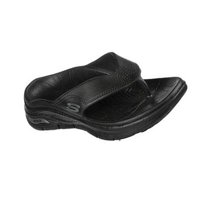 Női Skechers Foamies: Arch Fit Szandál Fekete | HU4292K