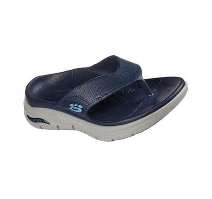 Női Skechers Foamies: Arch Fit Szandál Sötétkék | HU4278L