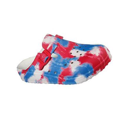 Női Skechers Foamies: Cali Breeze 2.0 - Pacific Coast Slip Ons Fehér Kék | HU3221D