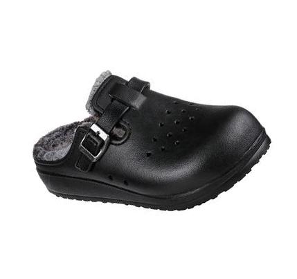 Női Skechers Foamies: Cali Breeze 2.0 Bélelt - Cozy Chic Papucs Fekete | HU6567B