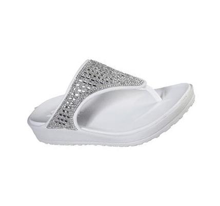 Női Skechers Foamies: Cali Breeze 2.0 Szandál Fehér | HU4030A