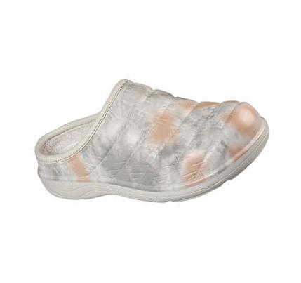 Női Skechers Foamies: Cozy Camper Bélelt - Moody Skies Slip Ons Bézs | HU3296R
