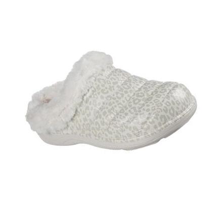 Női Skechers Foamies: Cozy Camper Bélelt - Snow Papucs Fehér | HU5880W