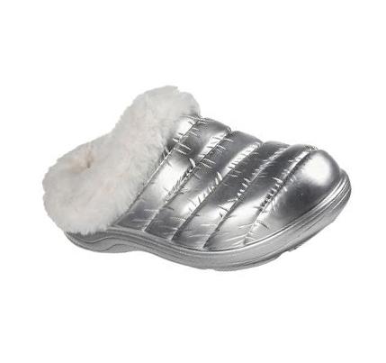 Női Skechers Foamies: Cozy Camper - Glamping Papucs Titán | HU5901Q