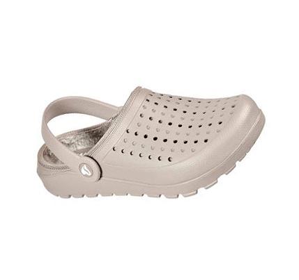 Női Skechers Foamies: Footsteps Slip Ons Szürke Barna | HUI346R