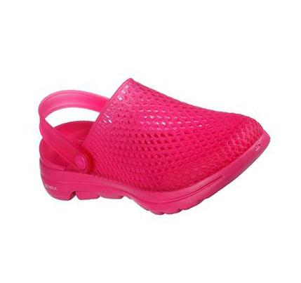 Női Skechers Foamies: GO WALK 5 - True Catch Slip Ons Rózsaszín | HUI471B