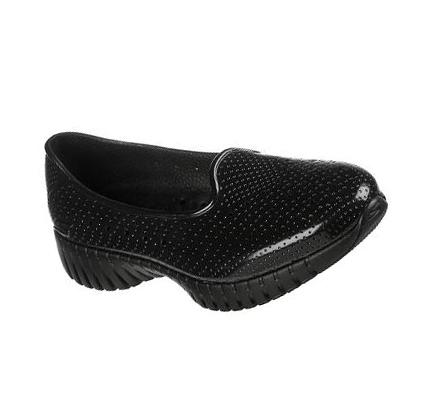Női Skechers Foamies: GO WALK Smart - Stellar Dreams Slip Ons Fekete | HUI871Q