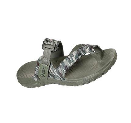 Női Skechers Foamies: Reggae - Retreat Szandál Olivazöld Színes | HU4392A
