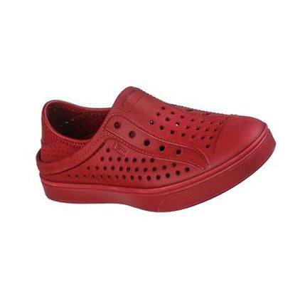Női Skechers Foamies: Vista - Cal Dreaming Slip Ons Bordó | HUA446K
