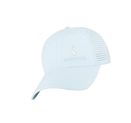 Női Skechers Foil Diamond S Baseball Kalap Világos Kék | HUA959G