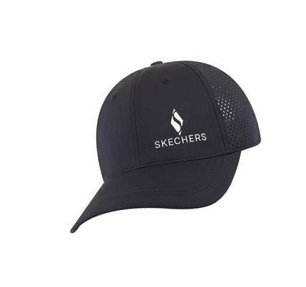 Női Skechers Foil Diamond S Baseball Kalap Fekete | HUA9690