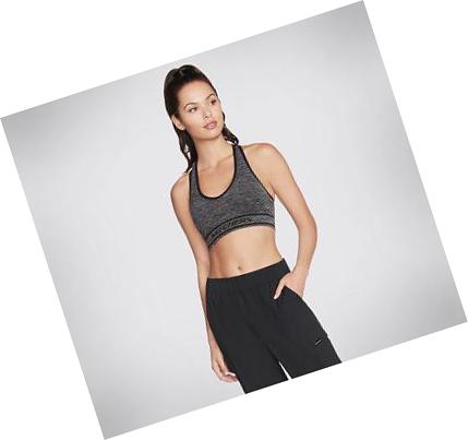 Női Skechers GOKNIT Seamless Sports Sportmelltartó Szürke | HU4934R