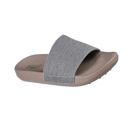 Női Skechers GO GOLF 19th Hole - Vászon Golf Cipő Khaki | HU3578C