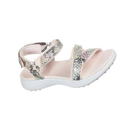 Női Skechers GO GOLF 600 Sandal - Charms Golf Cipő Világos Rózsaszín | HU3330K