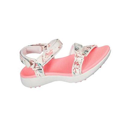 Női Skechers GO GOLF 600 - Tropics Szandál Fehér Színes | HU4455X