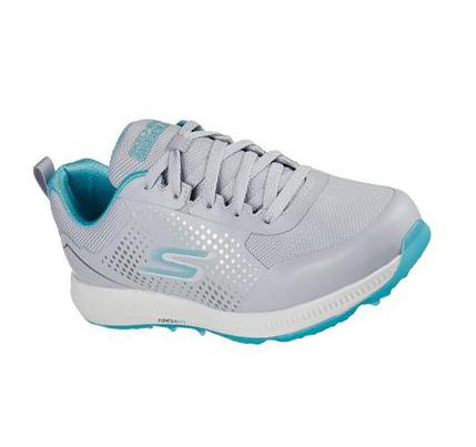Női Skechers GO GOLF Elite 5 Sport Golf Cipő Szürke Türkiz | HU35174