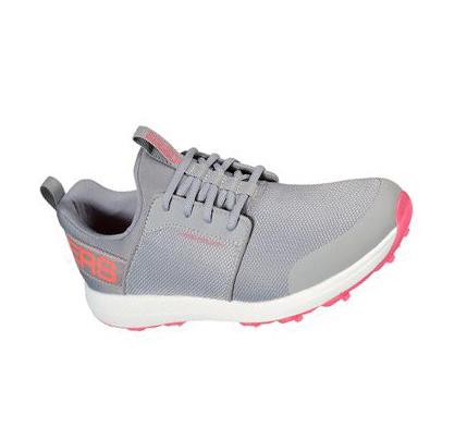 Női Skechers GO GOLF Max - Sport Golf Cipő Szürke Korall | HU3353Q