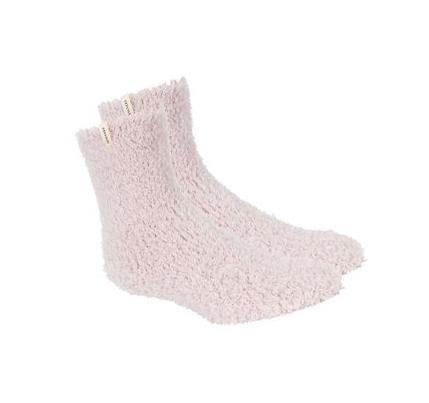 Női Skechers GO LOUNGE Furry Crew - 2 Pack Zokni Rózsaszín | HU34693