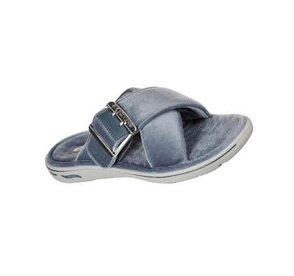 Női Skechers GO Lounge: Arch Fit Lounge - Lovely Papucs Szürke | HU5792R