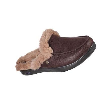 Női Skechers GO Lounge: Arch Fit Lounge - Restful Papucs Csokoládé | HU59550