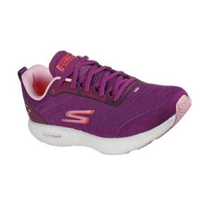 Női Skechers GO RUN 8 - Bionic Edzőcipő Lila Rózsaszín | HU7134S