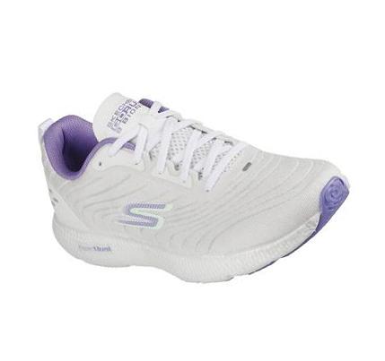 Női Skechers GO RUN 8 - Bionic Edzőcipő Fehér Levendula | HU7147D