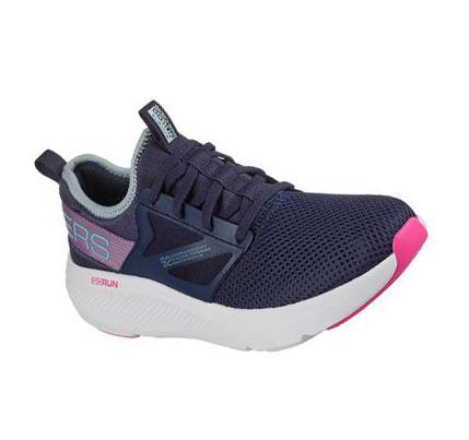 Női Skechers GO RUN Elevate - Quick Stride Edzőcipő Sötétkék Kék | HU80193