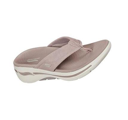 Női Skechers GO WALK Arch Fit - Astound Szandál Barna | HU54674