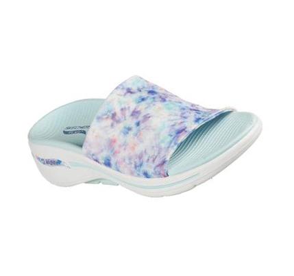 Női Skechers GO WALK Arch Fit - Captivate Szandál Színes | HU5330A