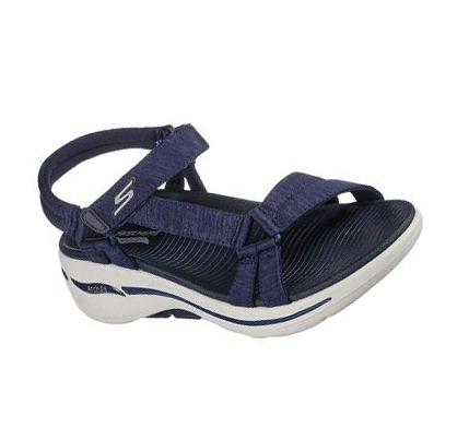 Női Skechers GO WALK Arch Fit - Elite Szandál Sötétkék | HU5278A