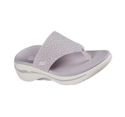 Női Skechers GO WALK Arch Fit - Weekender Szandál Lila | HU5428R