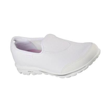 Női Skechers GO WALK Classic - Ideal Sunset Gyalogló Cipő Fehér Levendula | HU4888A