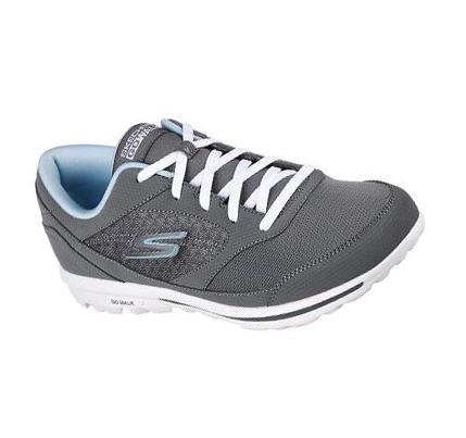 Női Skechers GO WALK Classic Tornacipő Szürke Kék | HU6023D