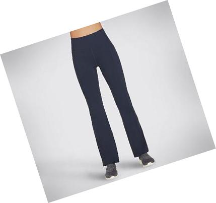 Női Skechers GO WALK Evolution II Flare Nadrág Sötétkék | HU55194