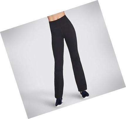 Női Skechers GO WALK Evolution II Flare Nadrág Fekete | HU5534B