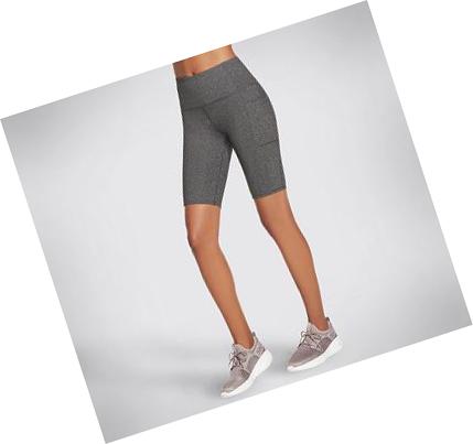 Női Skechers GO WALK HW 10 Inch Bike Rövidnadrág Szürke | HU6022C