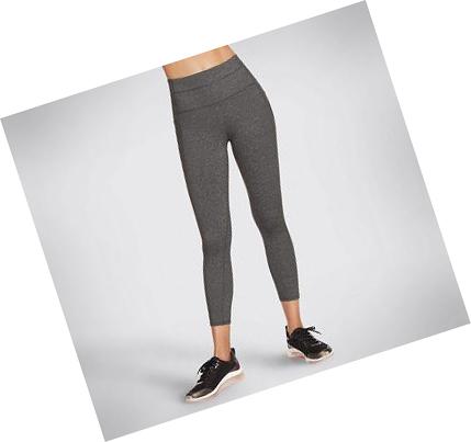 Női Skechers GO WALK HW 7/8 Leggings Szürke | HU62474