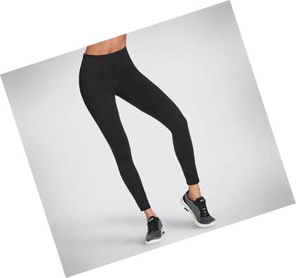Női Skechers GO WALK HW Leggings Fekete | HU6359B