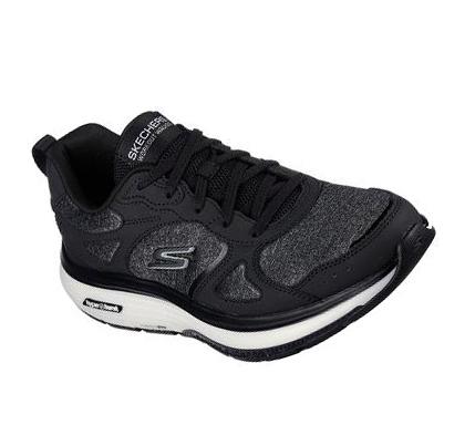 Női Skechers GO WALK Workout Walker - Early Sunshine Gyalogló Cipő Fekete Fehér | HUA5230