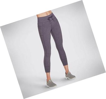 Női Skechers GOlounge GOFLEX Luxe Jogger Nadrág Lila | HU5622L