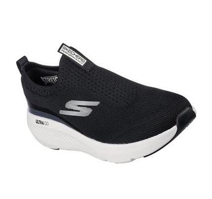 Női Skechers GOrun Elevate - Hot Streak Futócipő Fekete Fehér | HU6198S