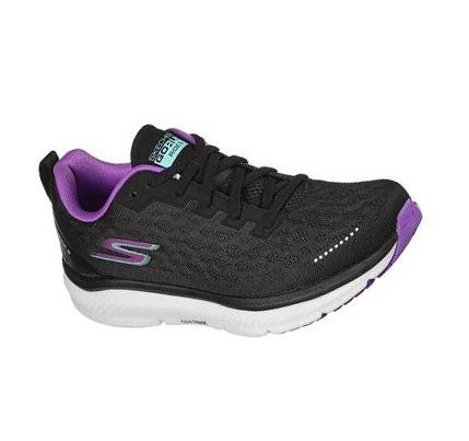 Női Skechers GOrun Ride 9 Edzőcipő Fekete Lila | HU7247E