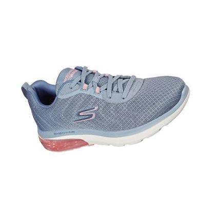 Női Skechers GOwalk Air 2.0 - Dynamic Virtue Edzőcipő Kék Rózsaszín | HU7997B