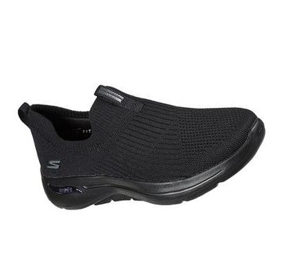 Női Skechers GOwalk Arch Fit - Iconic Gyalogló Cipő Fekete | HU5174A