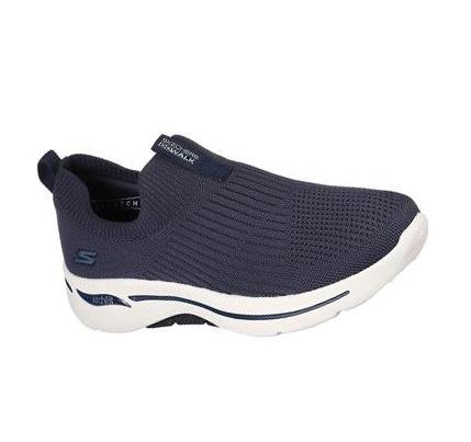 Női Skechers GOwalk Arch Fit - Iconic Gyalogló Cipő Sötétkék | HU5224A