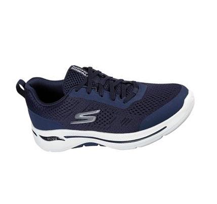 Női Skechers GOwalk Arch Fit - Motion Breeze Gyalogló Cipő Sötétkék | HU7459D