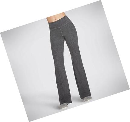 Női Skechers GOwalk GOKNIT ULTRA Pintuck Flare Nadrág Szürke | HU53225